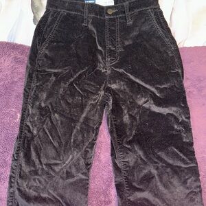 Black Extra High-Rise Flare Trouser with Smooth pockets